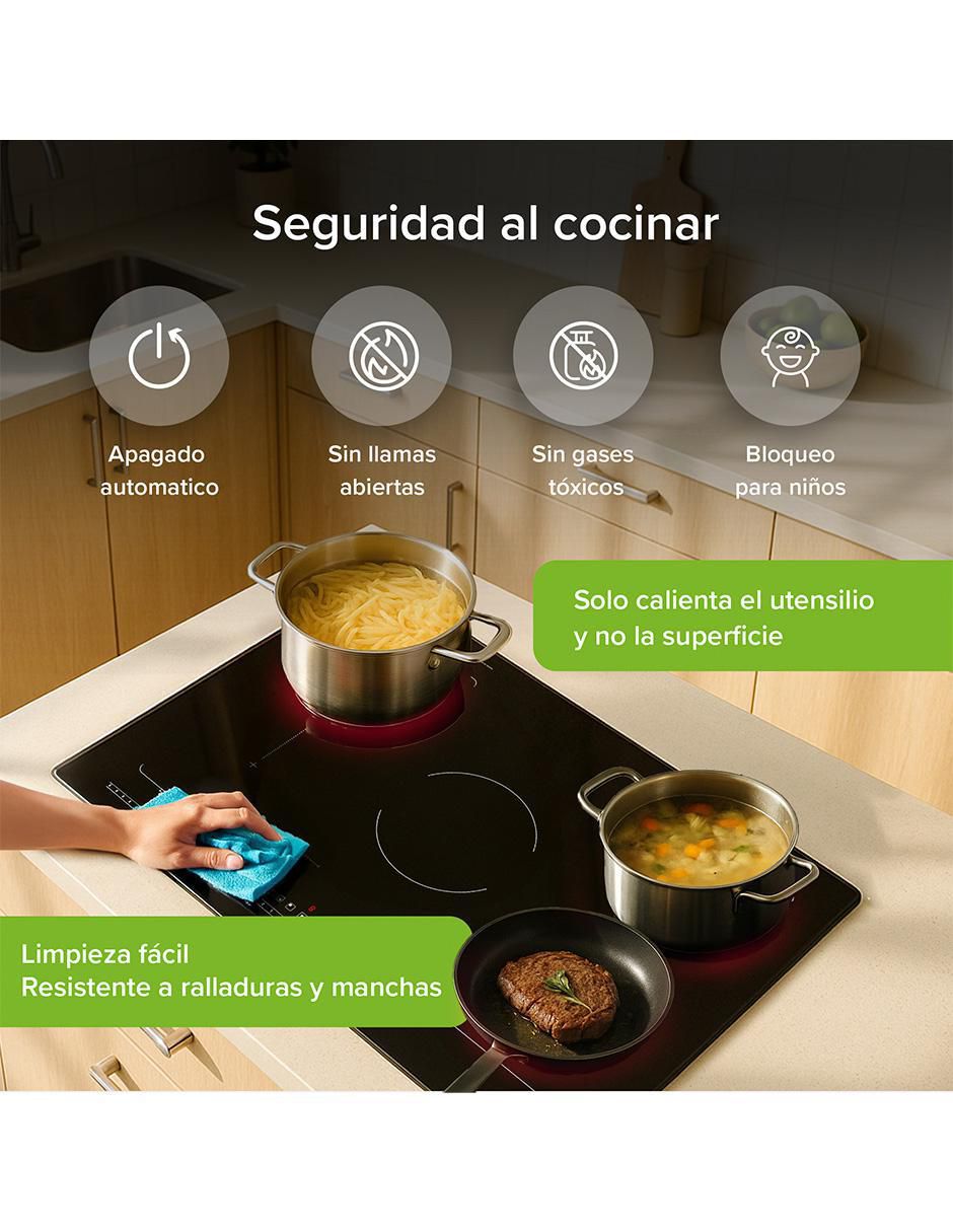 Parrilla de inducción PIVF3 de vidrio