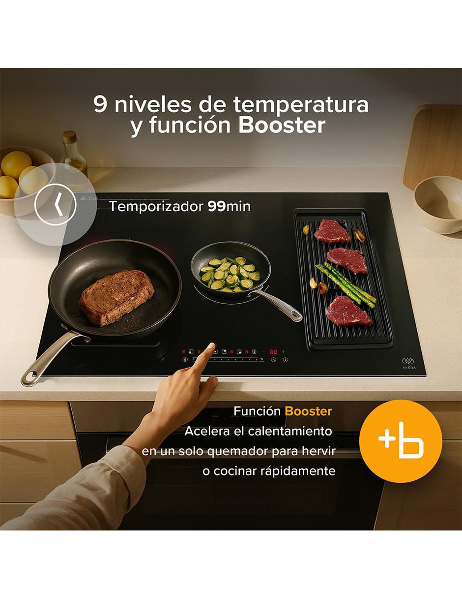 Parrilla de inducción Avera PIVF3 de vidrio