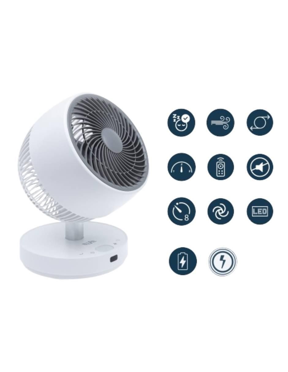 Ventilador de torre Pallpall con control remoto 6 velocidades