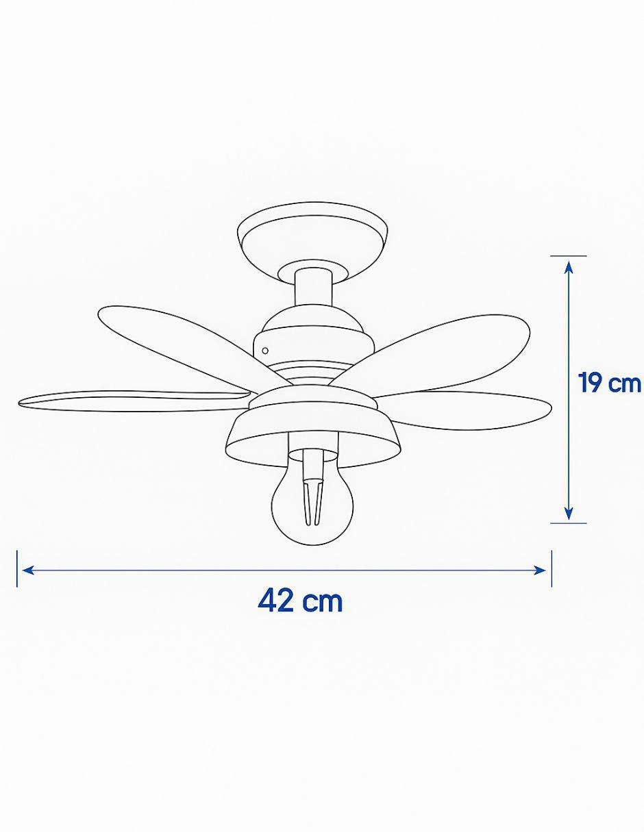 Ventilador de techo Tianlai 1 velocidad