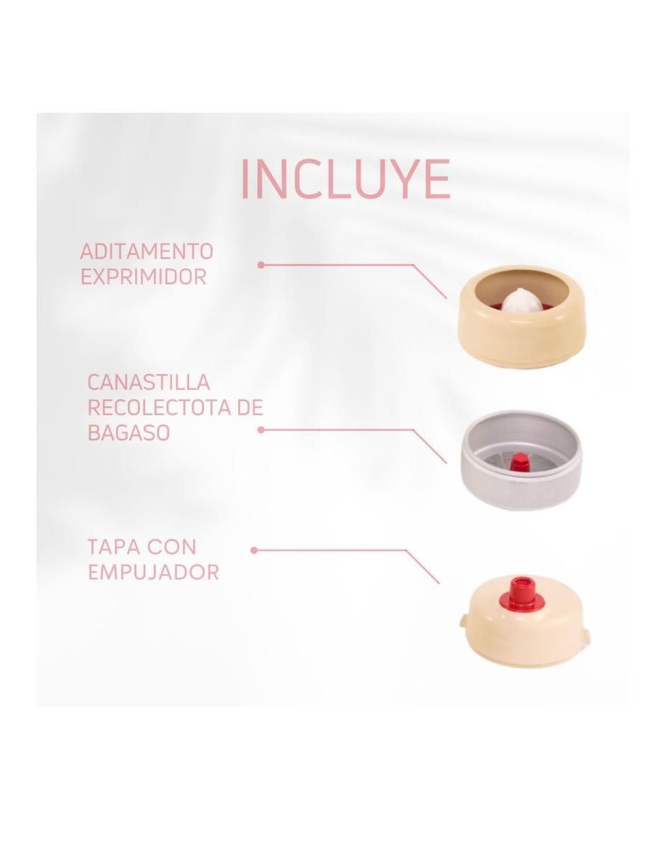 Extractor de jugo Turmix 125 W