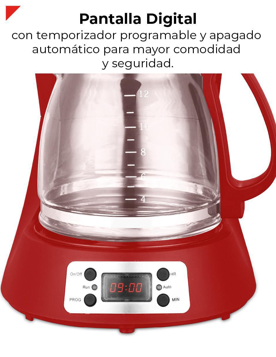 Cafetera de goteo Bogner bdcm12r