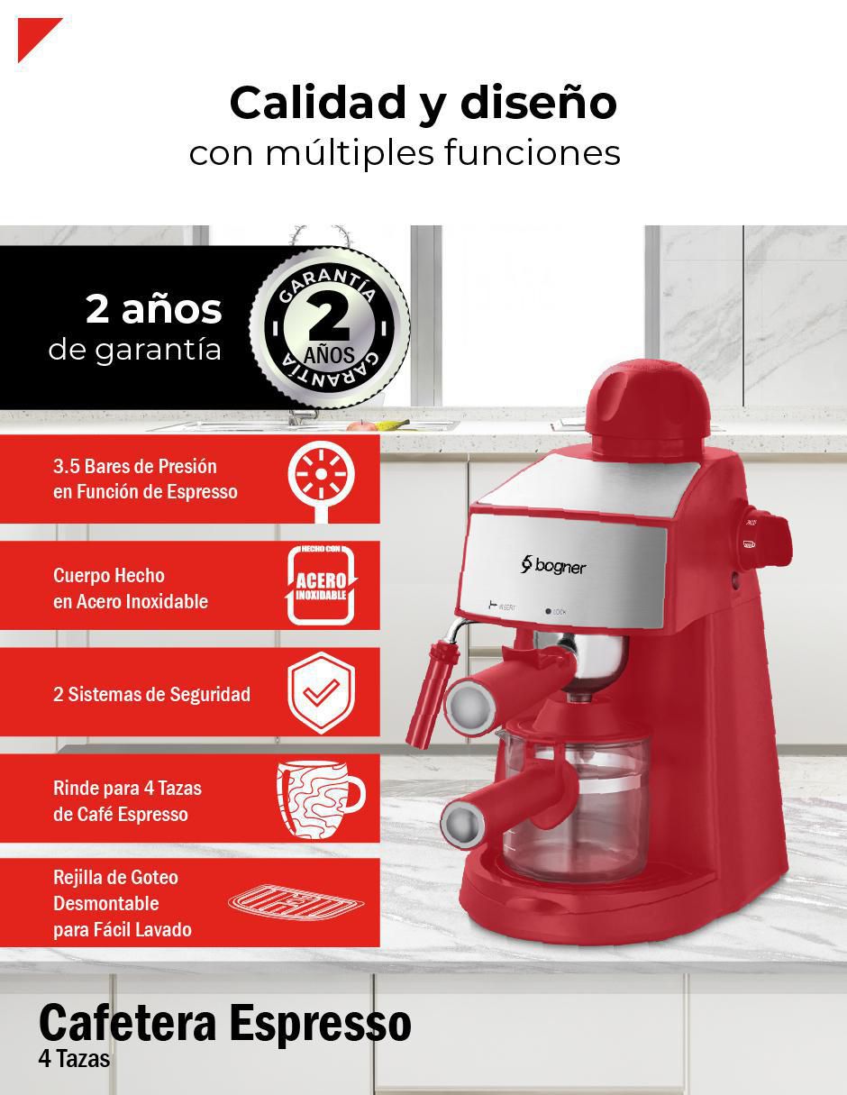 Cafetera espresso Bogner bcm35r