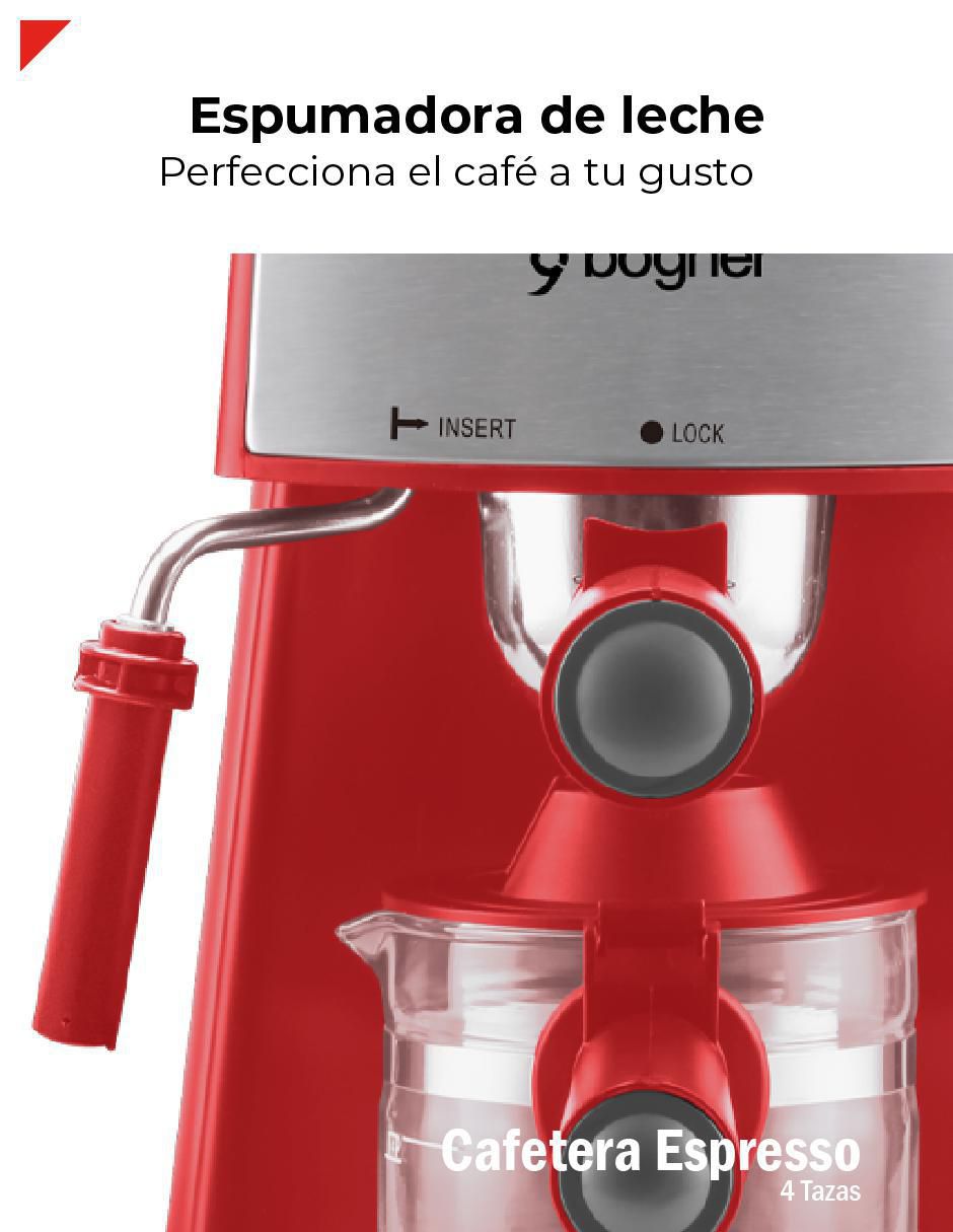 Cafetera espresso Bogner bcm35r