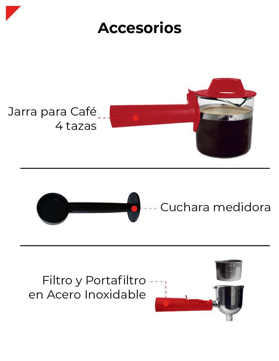 Cafetera espresso Bogner bcm35r