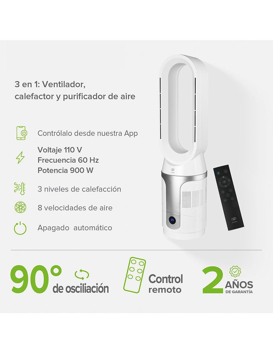 Ventilador 3 en 1 con control remoto 8 velocidades 2