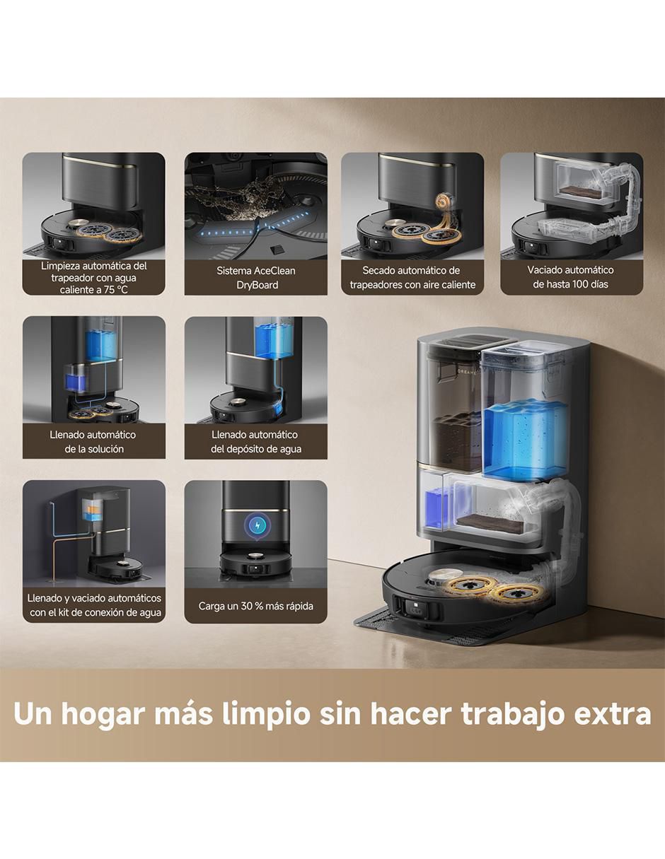 Aspiradora robot Dreametech l50 ultra 4.5 litros