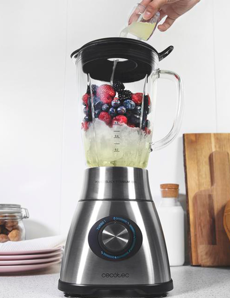 Licuadora Cecotec Power Black Titanium 2500MAX 5 velocidades