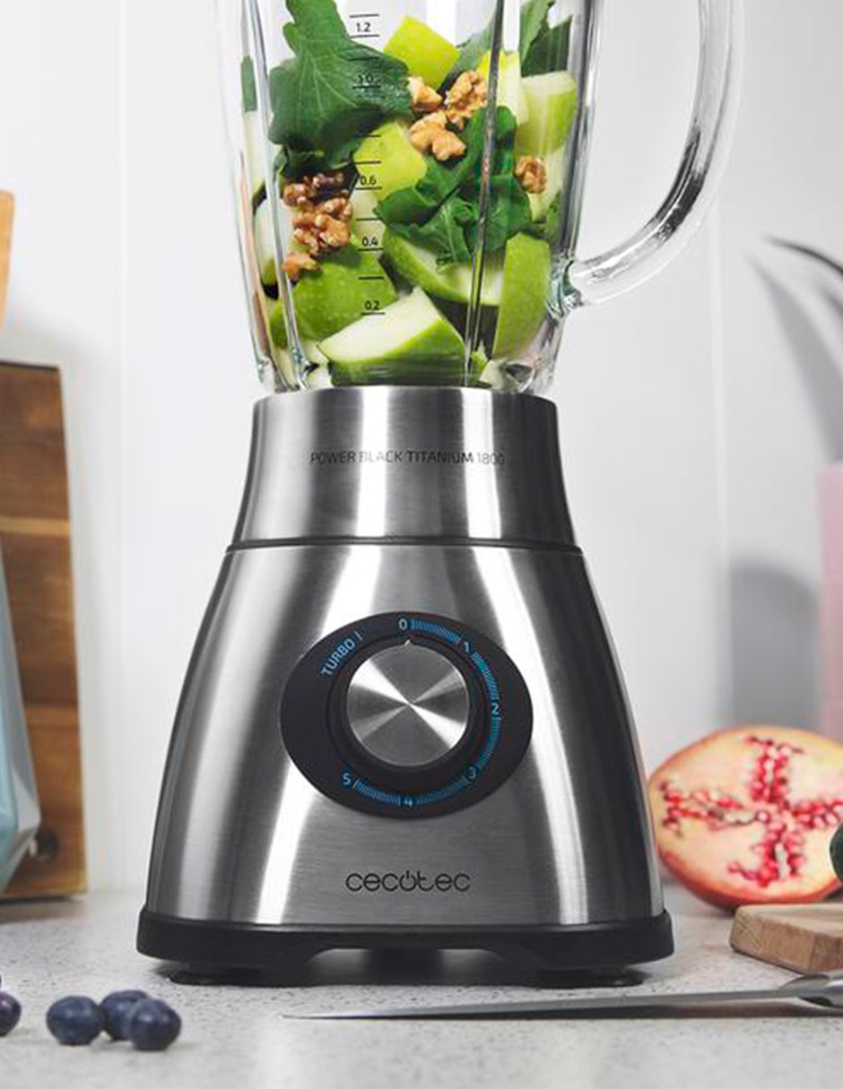 Licuadora Cecotec Power Black Titanium 2500MAX 5 velocidades