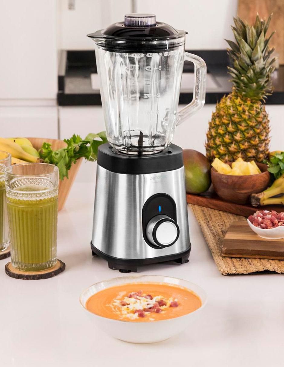 Licuadora Cecotec Power Black Titanium 1800Max Inox 5 velocidades