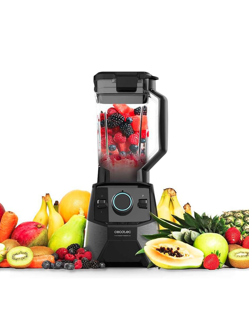Licuadora cecotec power black titanium 2600 pro 3 velocidades