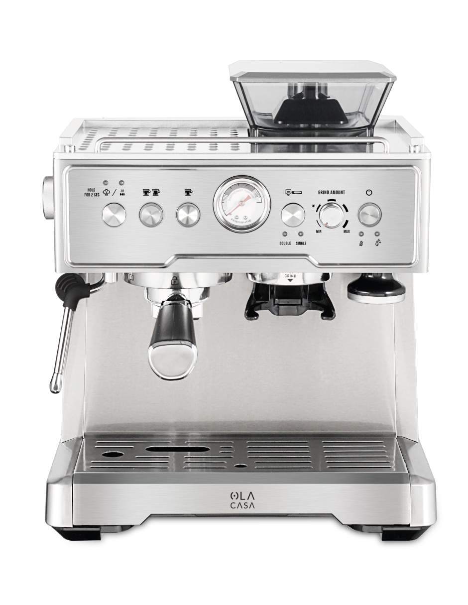Cafetera con molino ola casa cafetera expresó cafetera con molino