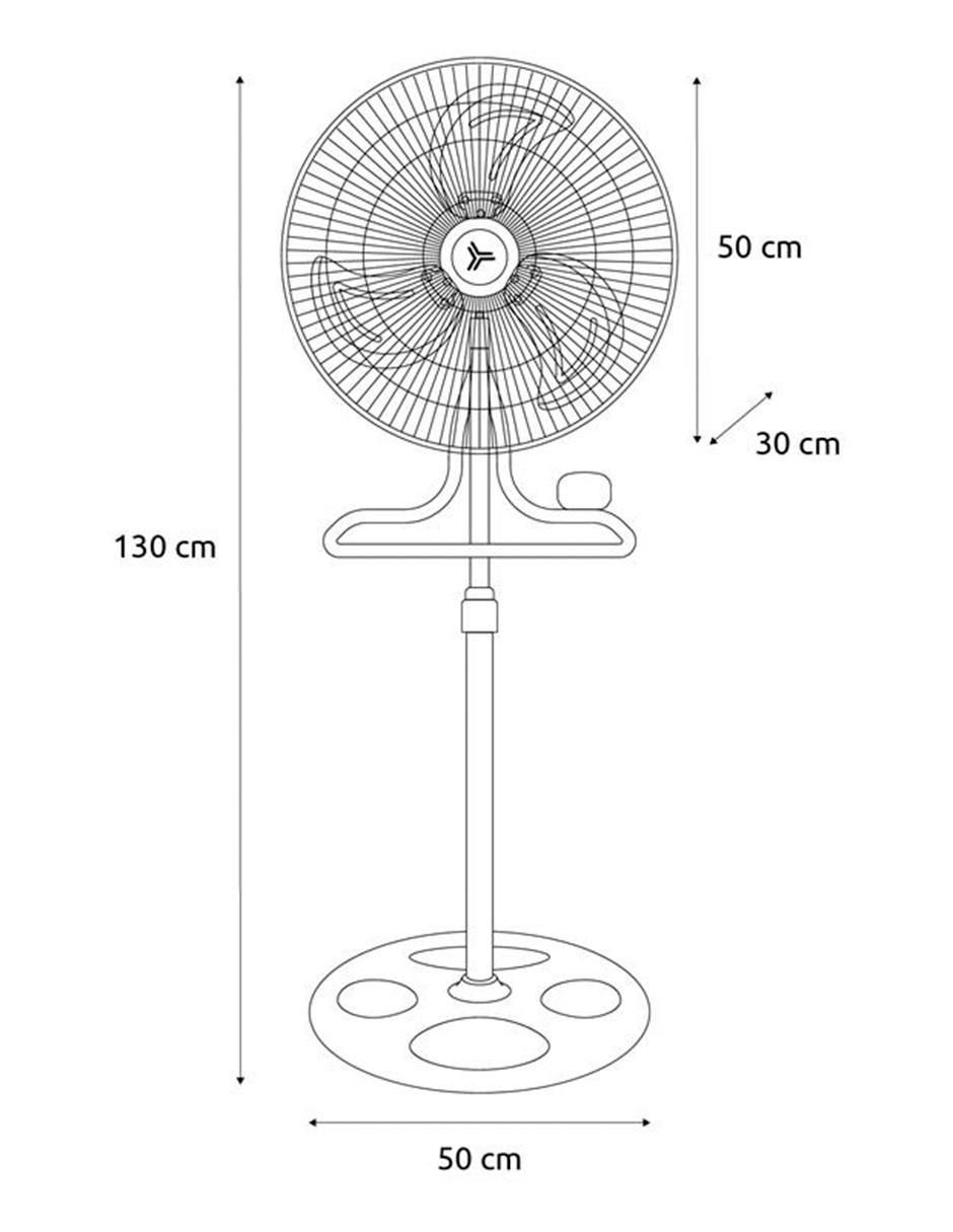 Ventilador 3 en 1 3 velocidades 9
