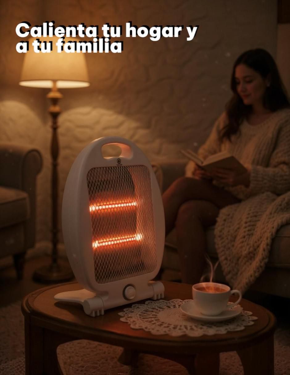 Calefactor de cuarzo portátil eléctrico de 127 V