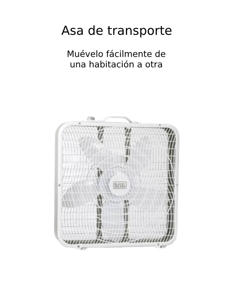 Ventilador de piso 3 velocidades