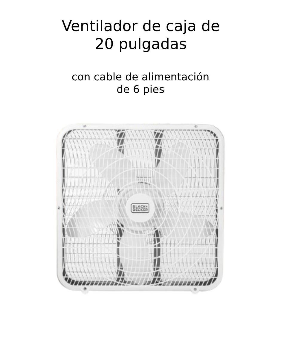 Ventilador de piso 3 velocidades