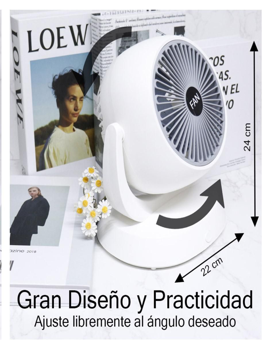 Ventilador de escritorio 3 velocidades 3