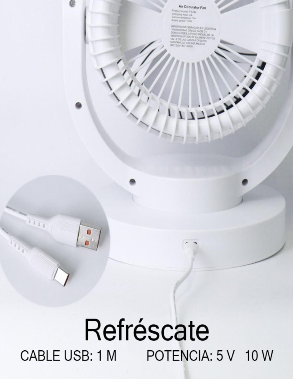 Ventilador de escritorio Cm Top 3 velocidades