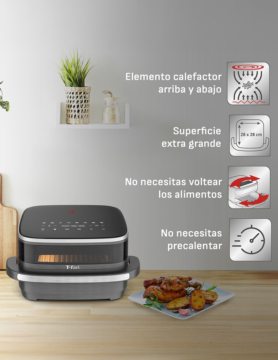 Freidora de aire T-Fal XL Surface 1 L FW401HX0