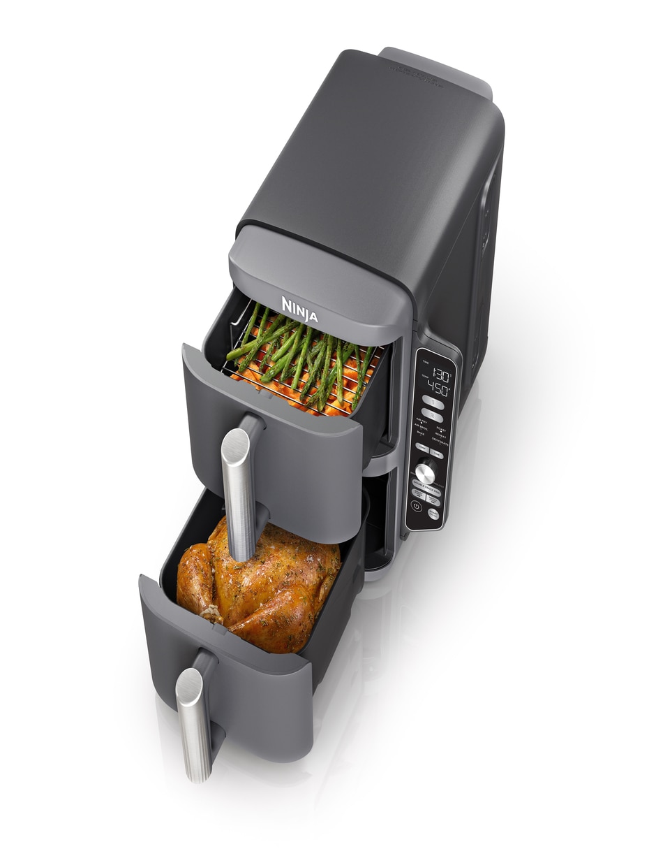 Freidora de aire con compartimento doble Doublestack 9.5 L SL401LAA 2