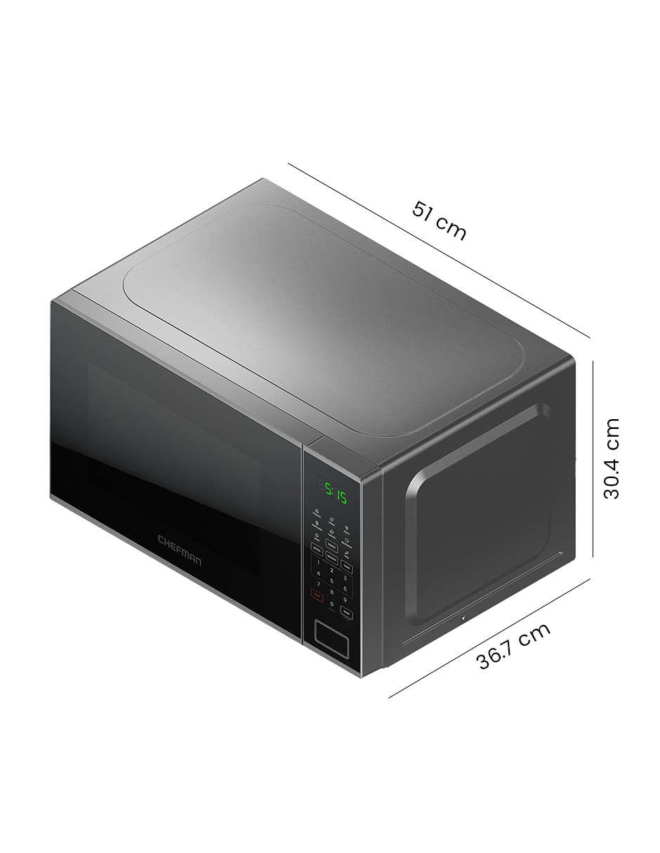 Horno de microondas convencional modelo RJ55-MR-11-MX de 1.1 pies cúbicos 6