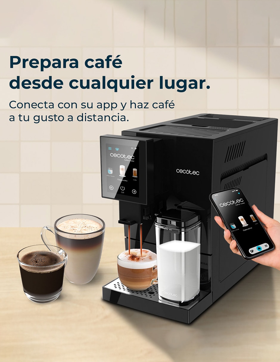Cafetera con molino cecotec a01am01001460