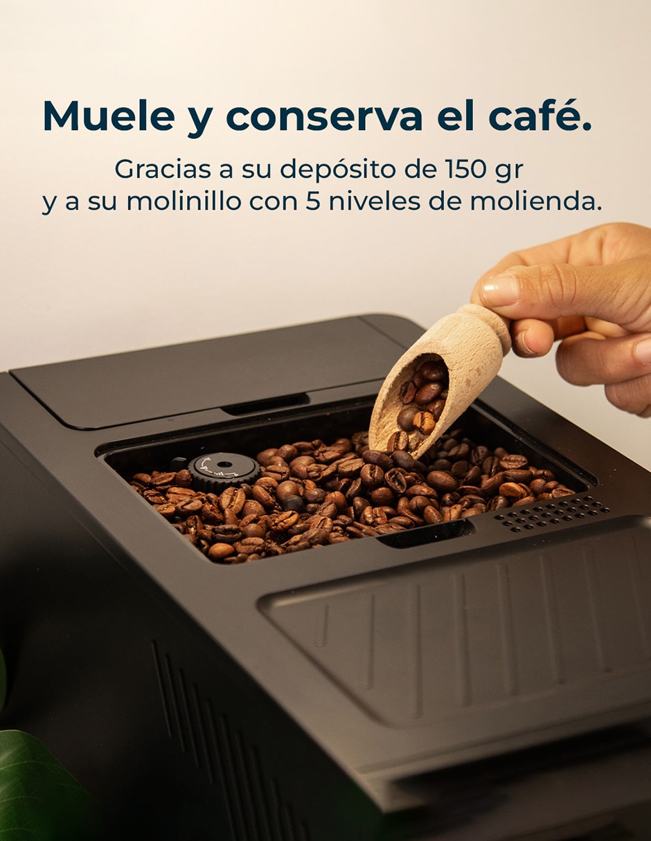 Cafetera con molino cecotec a01am01001460