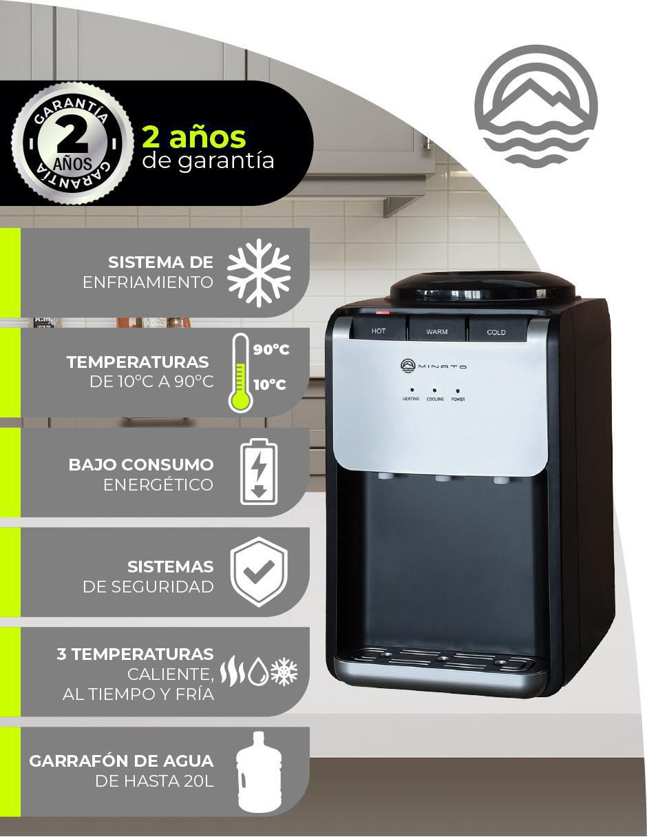 Dispensador de agua eléctrico Minato MWTD01