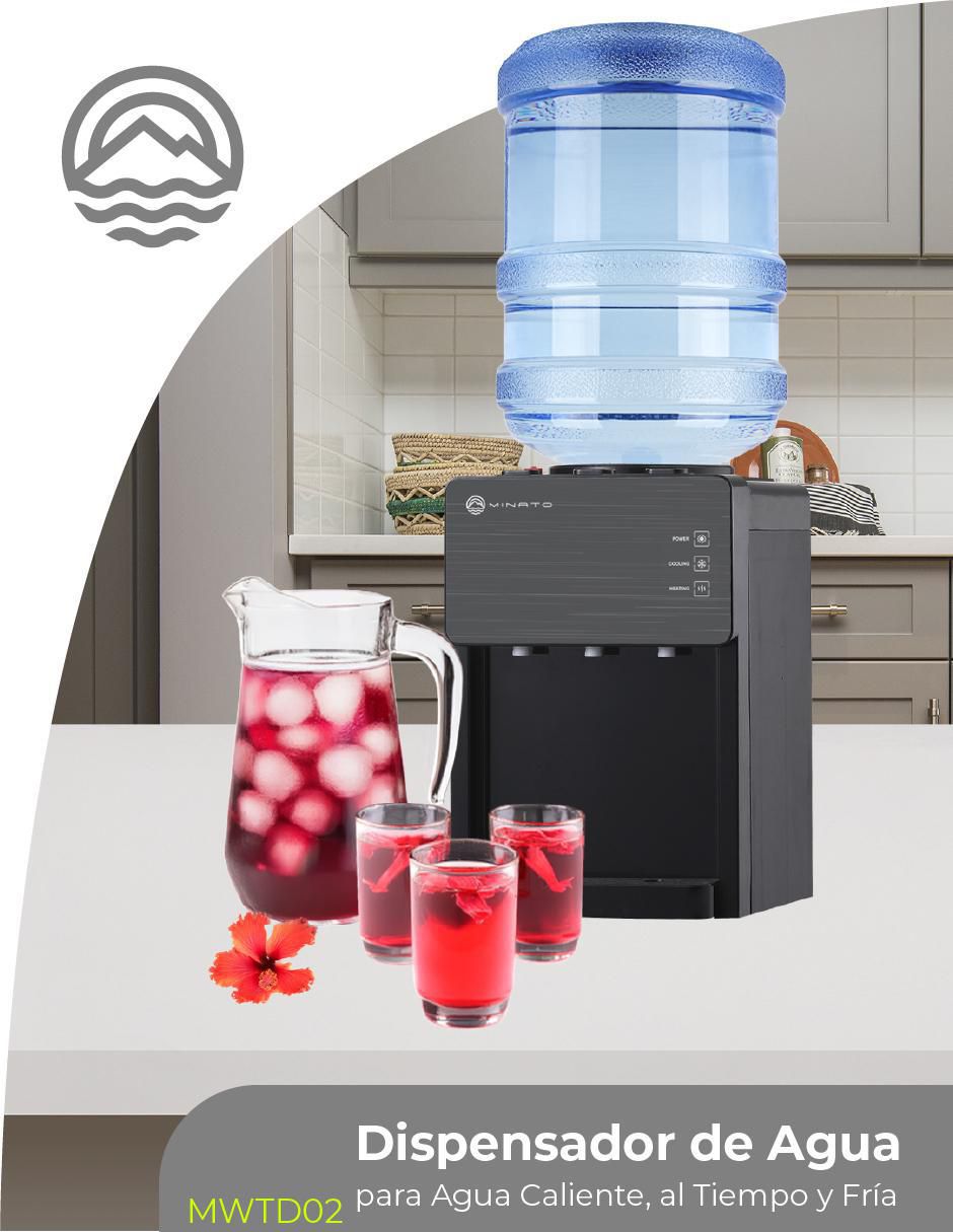 Dispensador de agua eléctrico Minato mwtd02