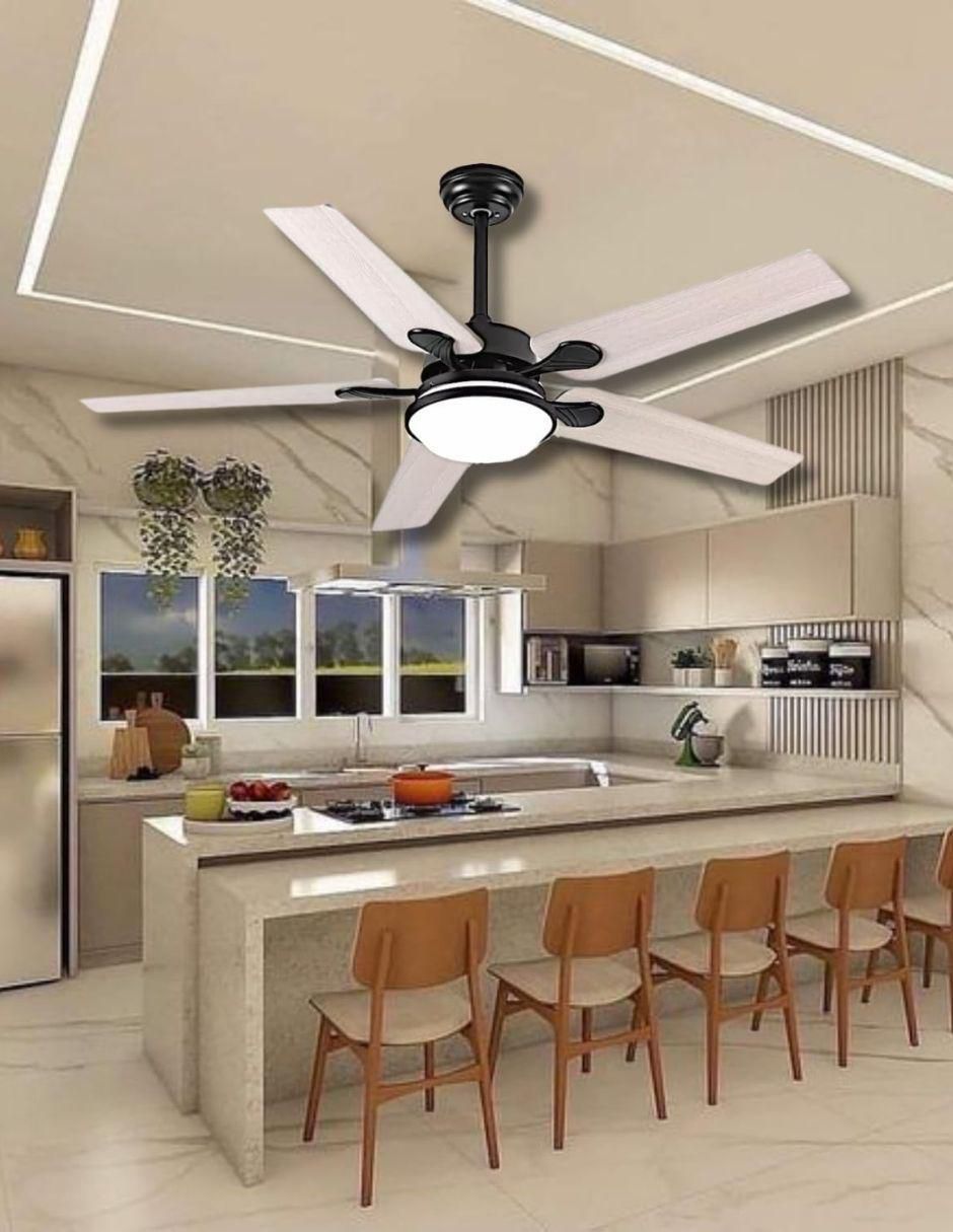 Ventilador de techo con control remoto 6 velocidades