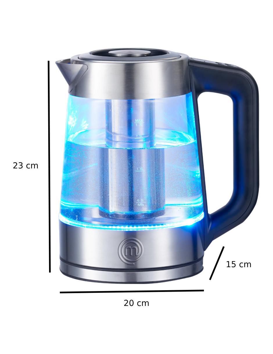 Tetera eléctrica Masterchef de acero inoxidable