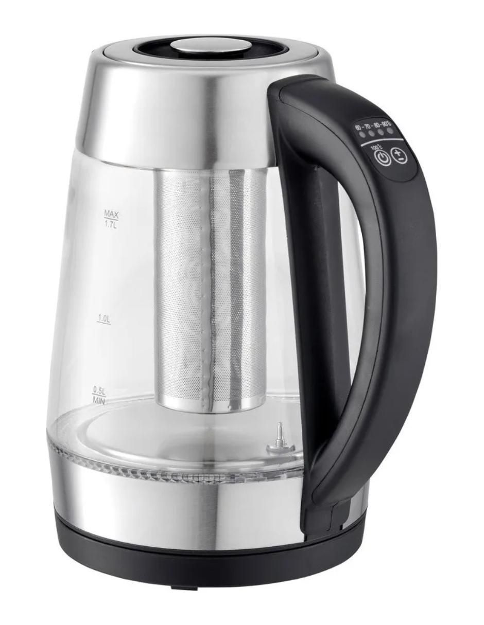 Tetera eléctrica Masterchef de acero inoxidable