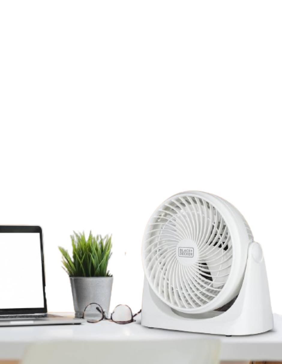 Ventilador de escritorio Black + Decker 3 velocidades