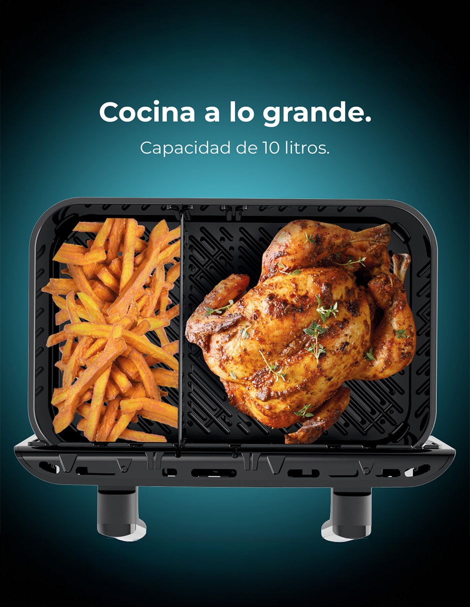 Freidora de aire con compartimento doble Cecotec 10 L A01AM01100842