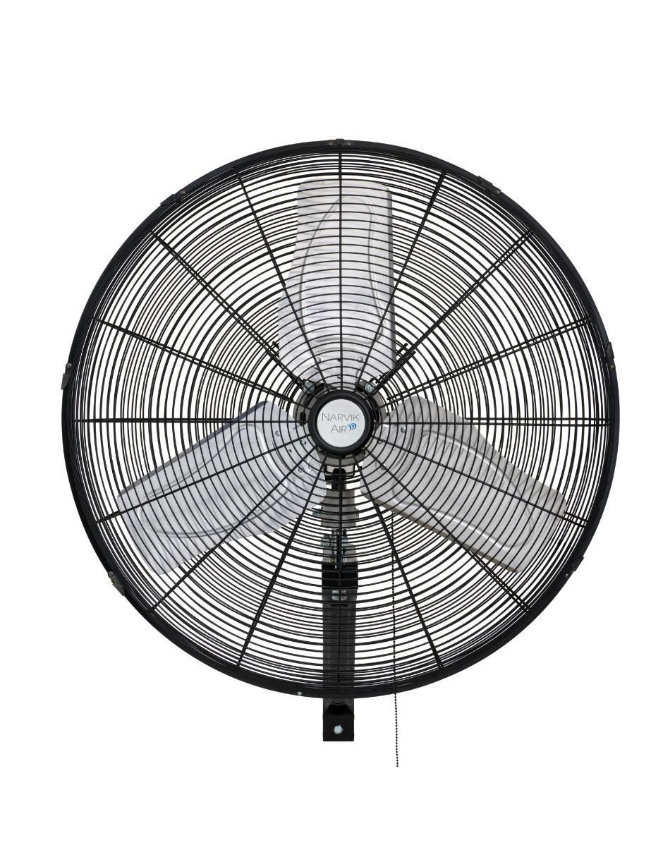 Ventilador de pared Narvik 3 velocidades