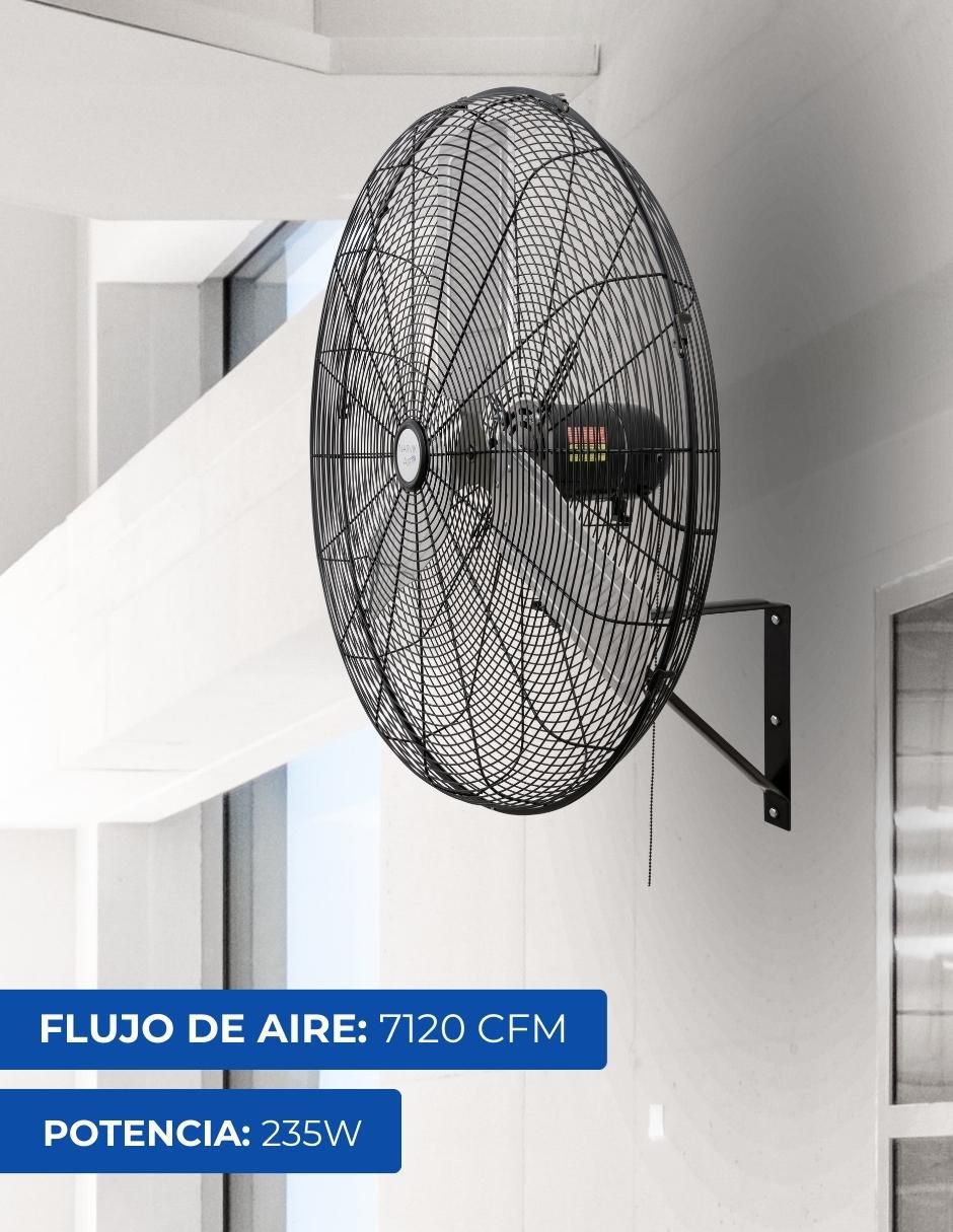 Ventilador de pared Narvik 3 velocidades