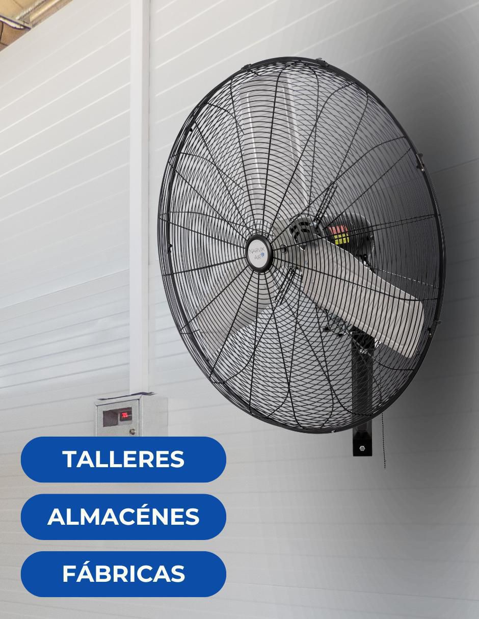 Ventilador de pared Narvik 3 velocidades