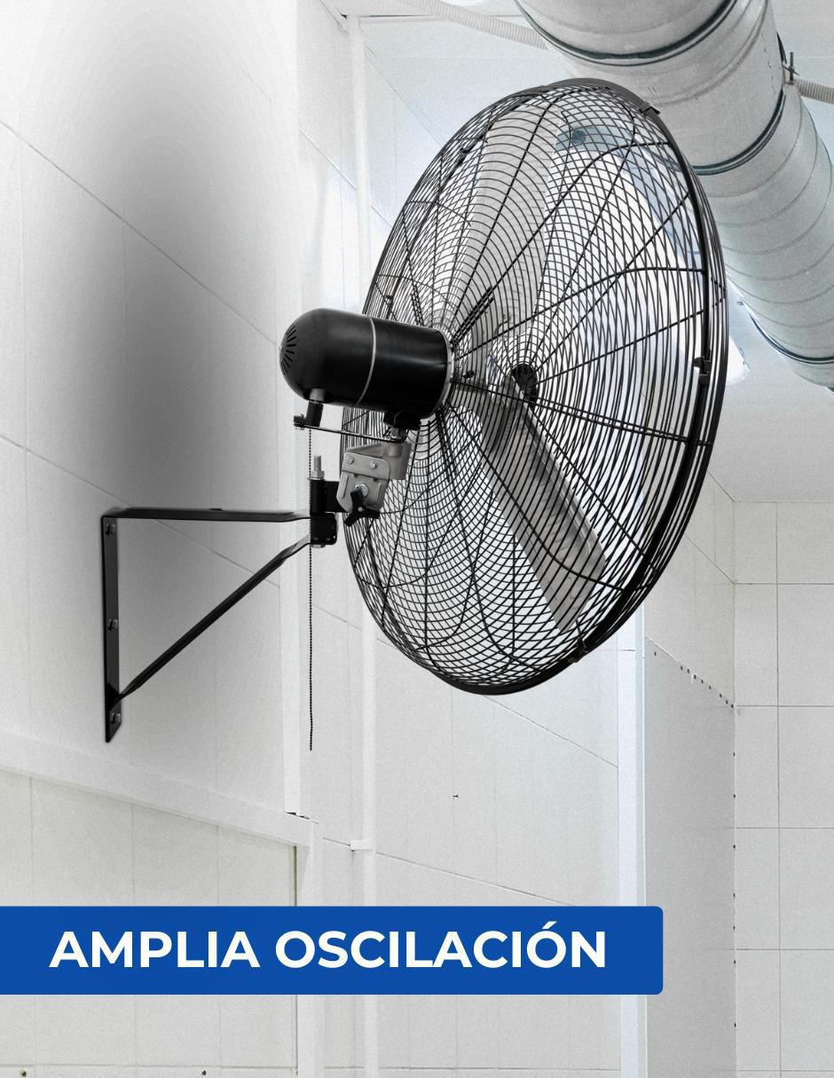 Ventilador de pared Narvik 3 velocidades