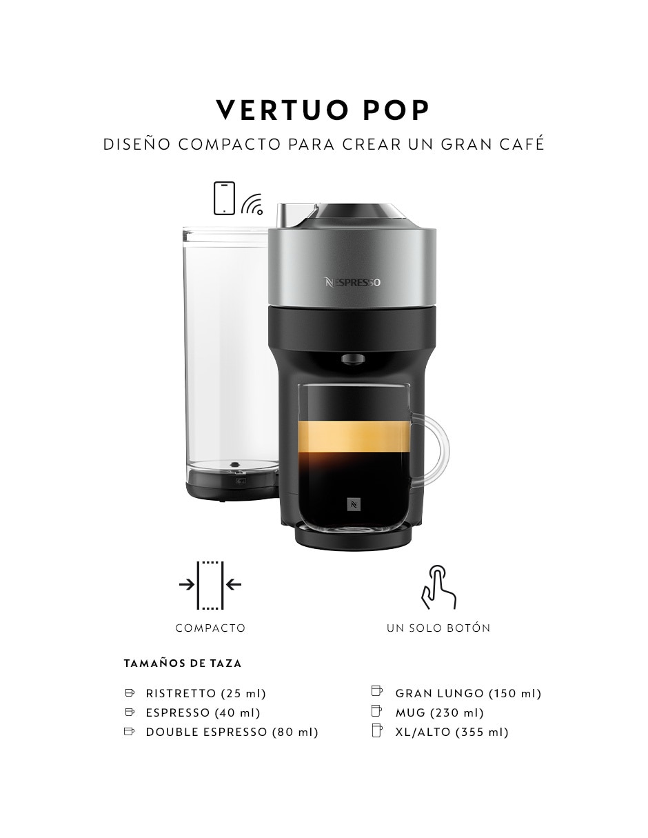 Cafetera de cápsula Nespresso a3kgcv6usti-ne3