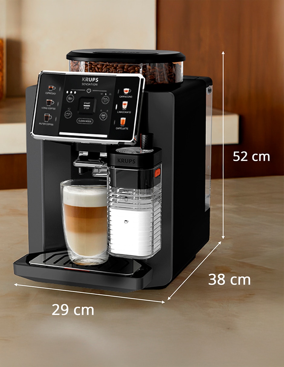 Cafetera super automática sensation EA912HMX 2