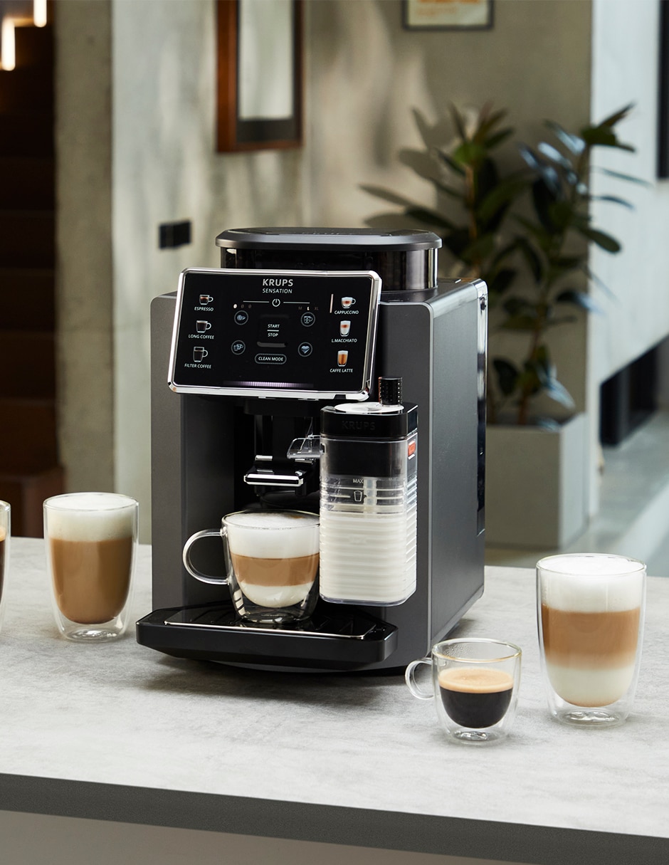 Cafetera super automática sensation EA912HMX 4