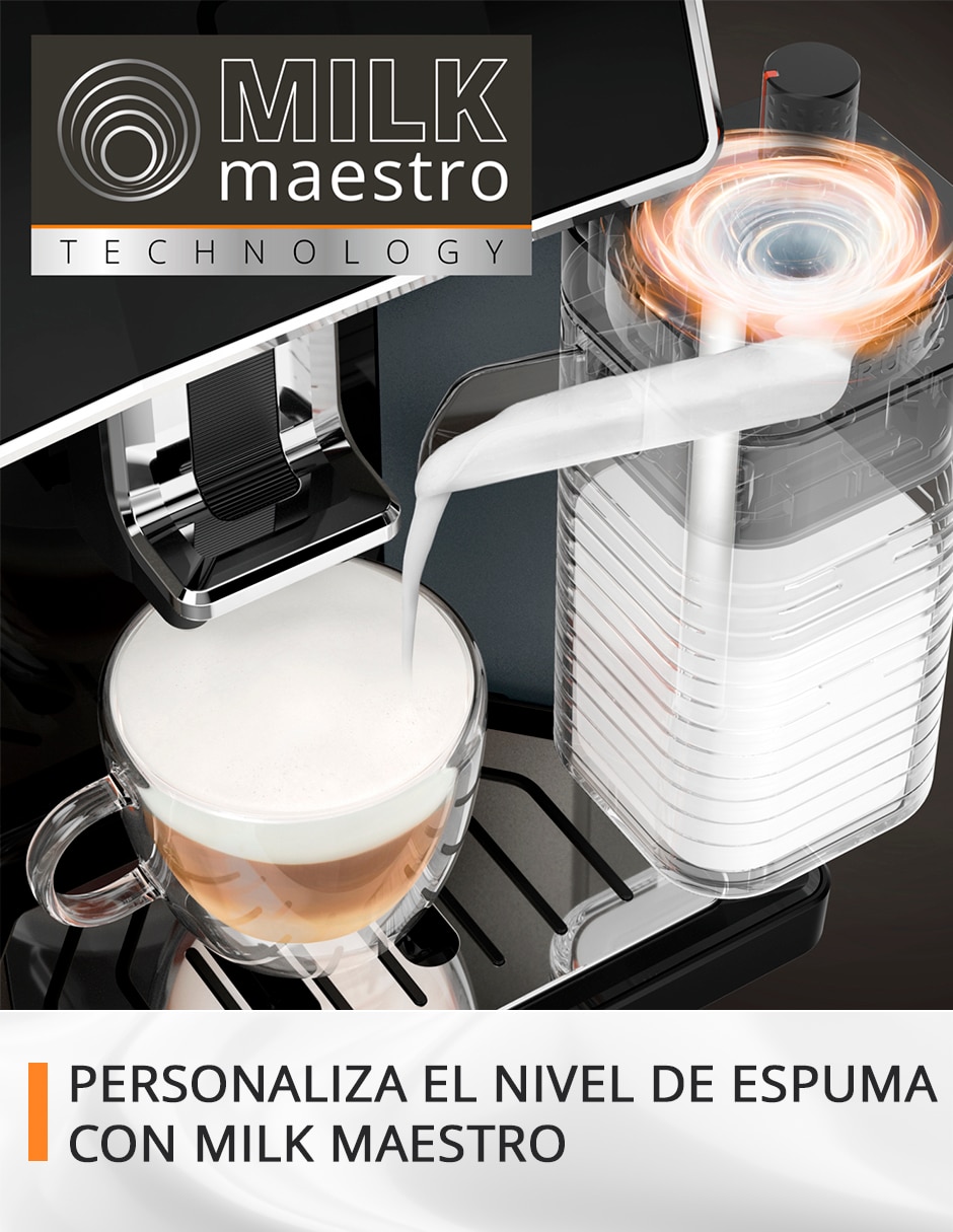 Cafetera super automática sensation EA912HMX 6