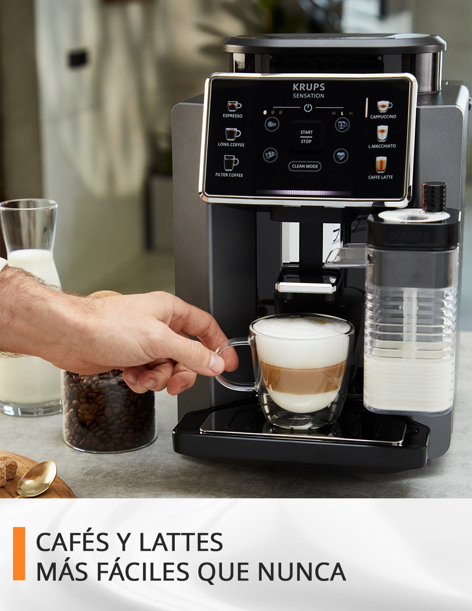 Cafetera super automática sensation EA912HMX 9