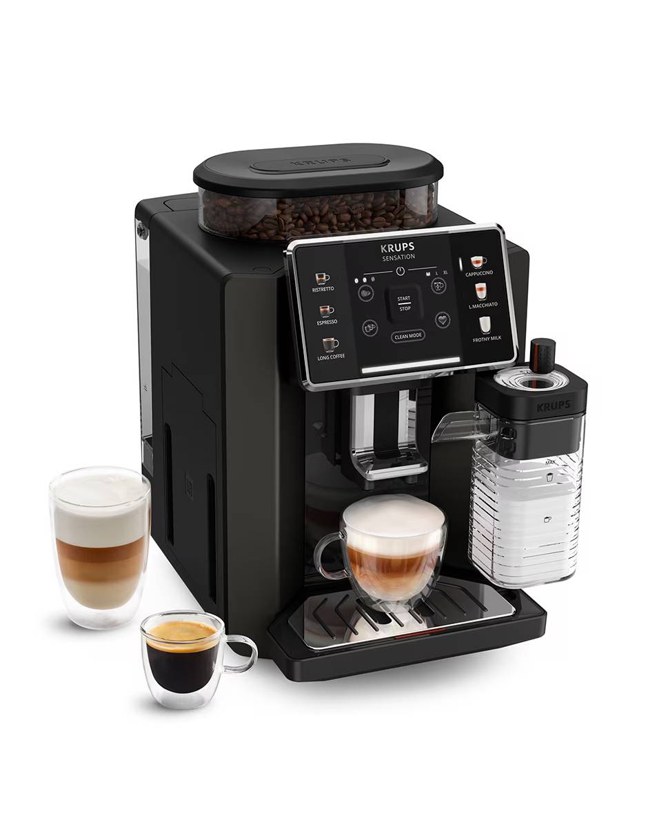 Cafetera super automática sensation EA912HMX 10