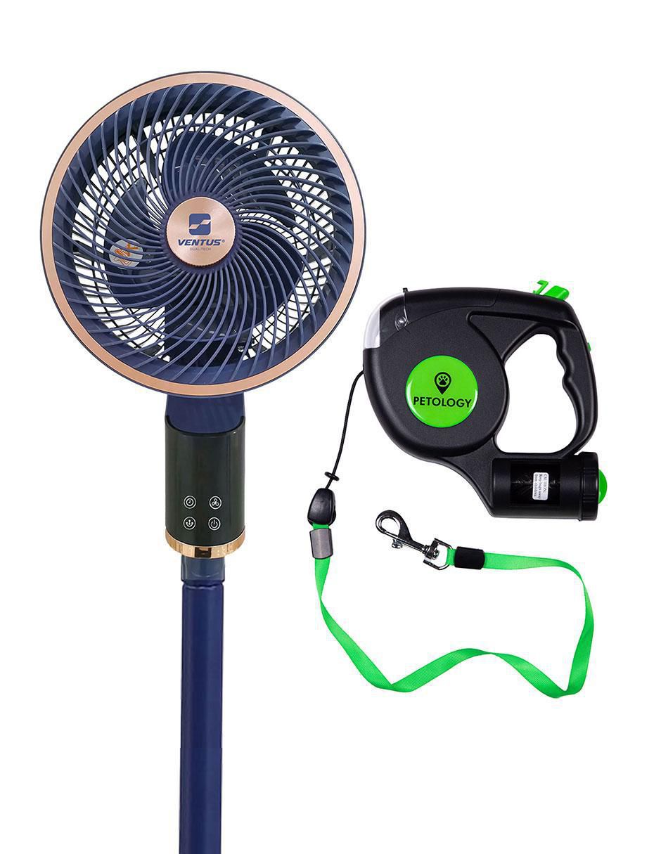 Ventilador de pedestal Ventus con control remoto 3 velocidades