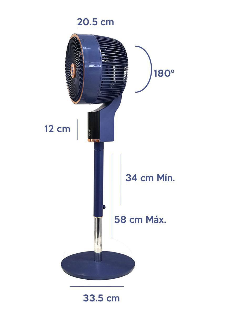 Ventilador de pedestal Ventus con control remoto 3 velocidades