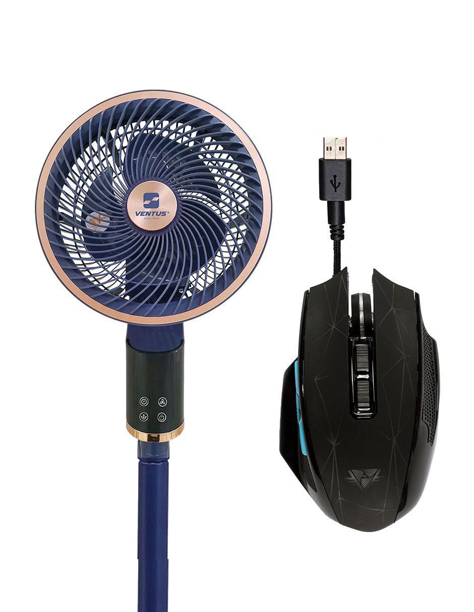 Ventilador de pedestal Ventus con control remoto 3 velocidades