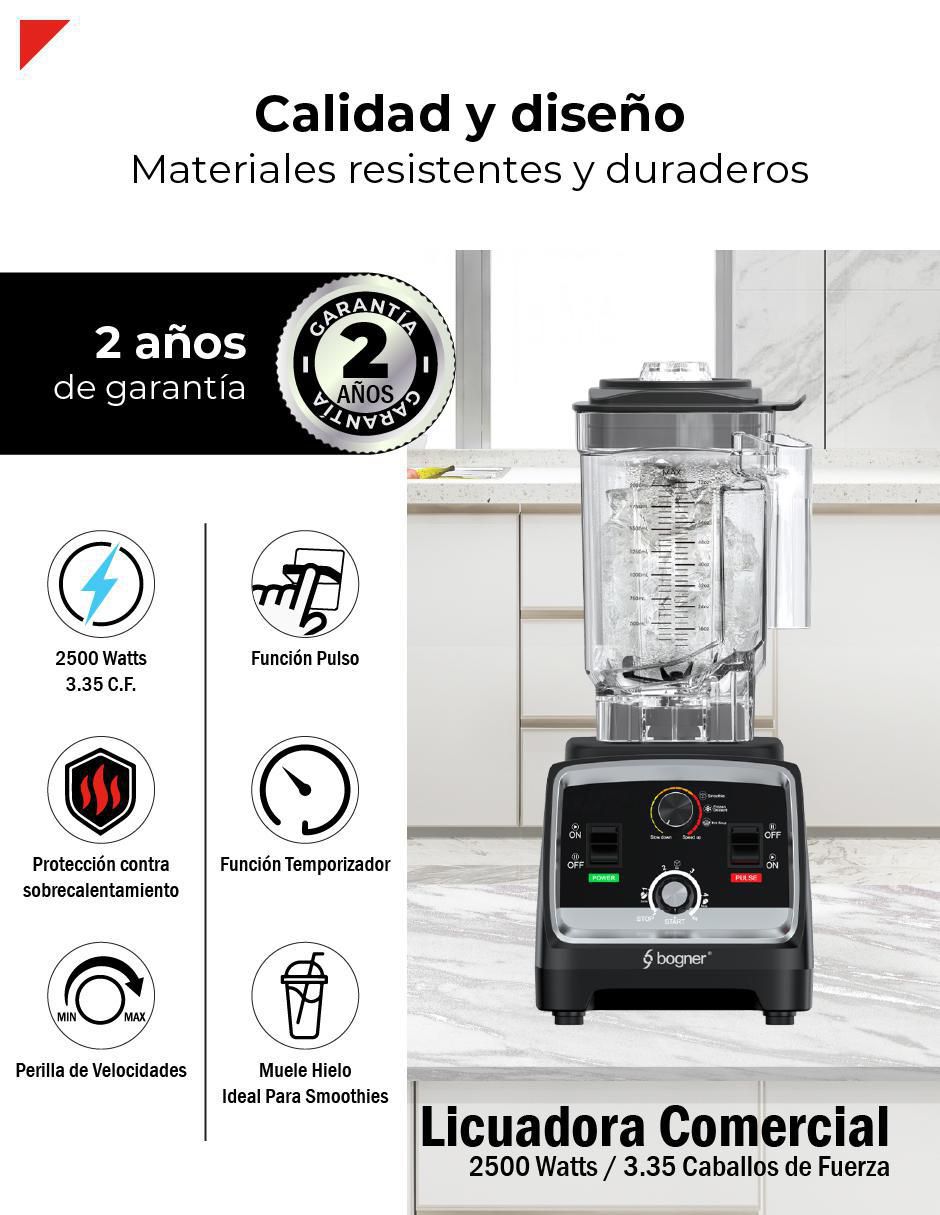 Licuadora Bogner BSB07N 16 velocidades