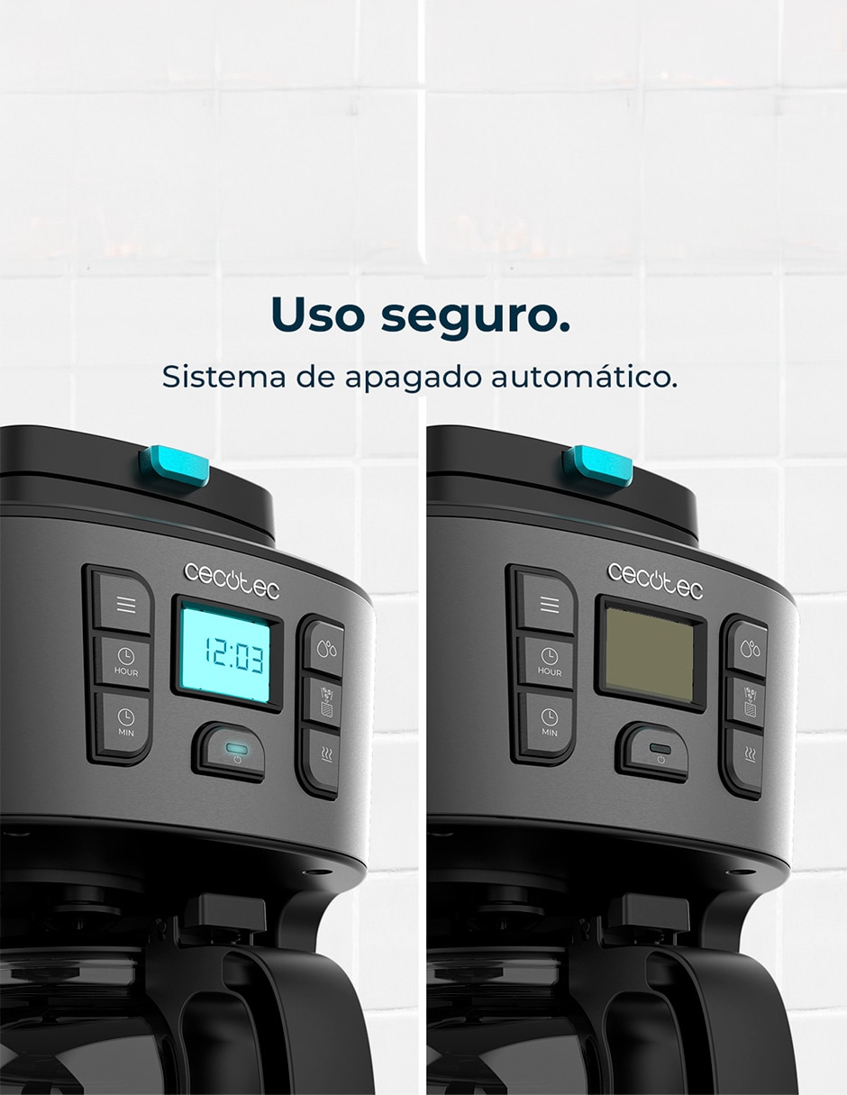 Cafetera de goteo Cecotec Coffee 66 Grind & Drop