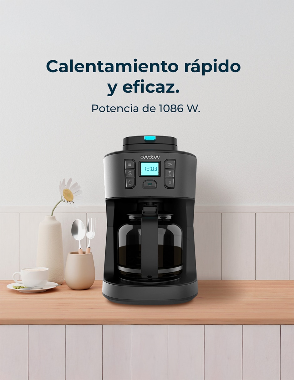 Cafetera de goteo Cecotec Coffee 66 Grind & Drop
